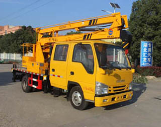 潤(rùn)知星牌SCS5041JGK13Q6型高空作業(yè)車