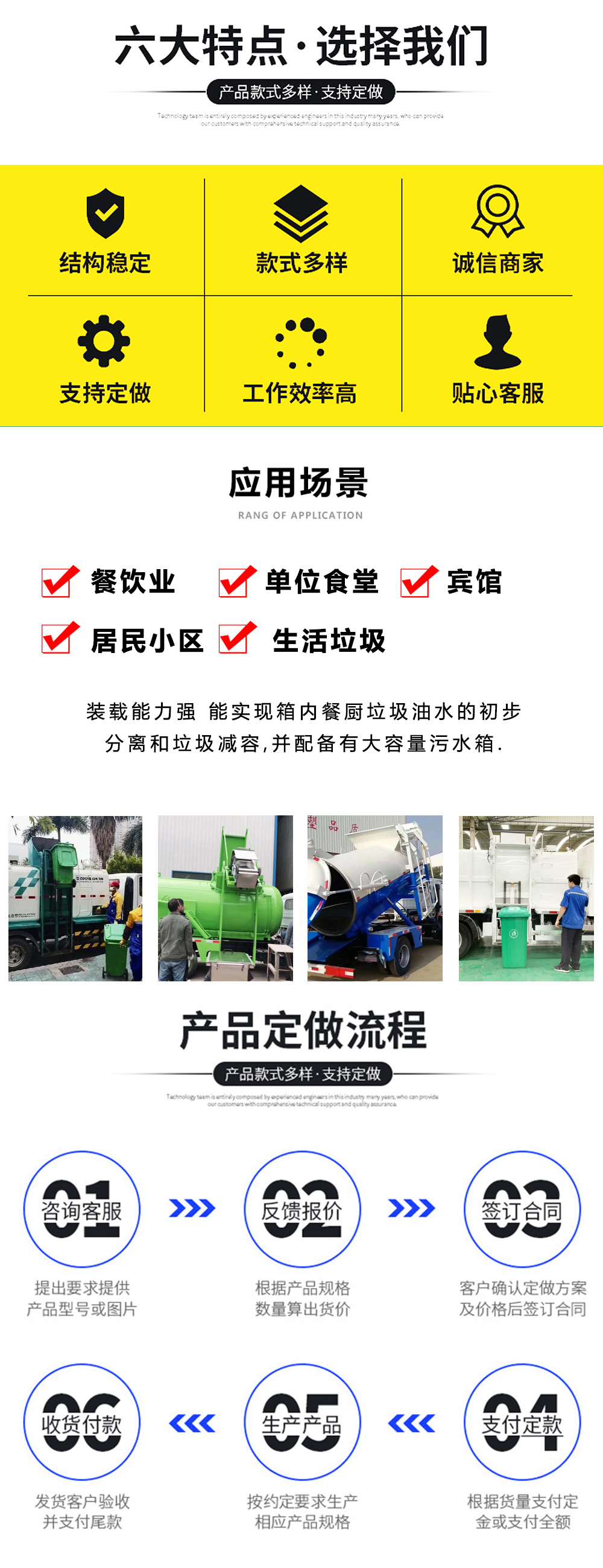潤(rùn)知星牌SCS5070TCAZZ6型餐廚垃圾車