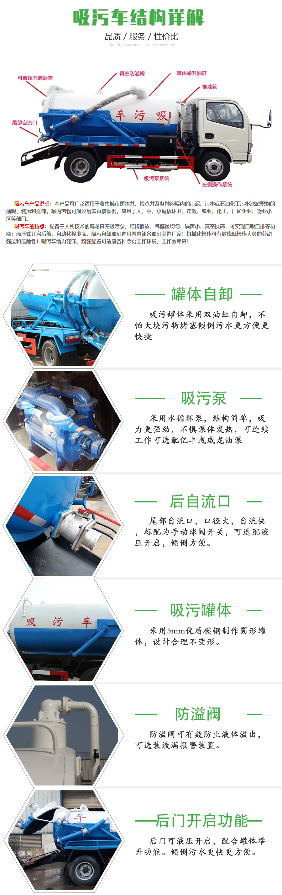江鈴4方吸污車